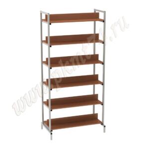 Стеллаж библиотечный МТ 03-2 Вишня Оксфорд Стеллаж библиотечный МТ 03-2 Вишня Оксфорд