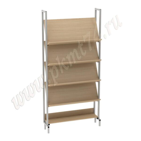 Стеллаж информационный библиотечный МТ 03-3 Клён Стеллаж информационный библиотечный МТ 03-3 Клён