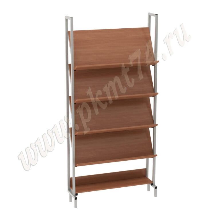 Стеллаж информационный библиотечный МТ 03-3 Вишня Оксфорд Стеллаж информационный библиотечный МТ 03-3 Вишня Оксфорд