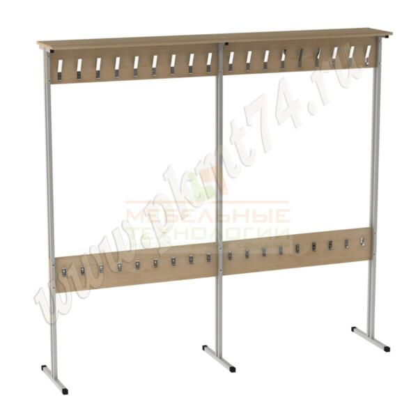 Вешалка напольная двухсторонняя МТ 04-2 Клён Вешалка напольная двухсторонняя МТ 04-2 Клён