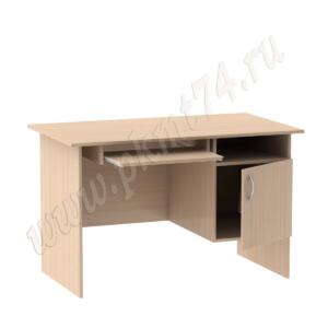 Стол компьютерный с тумбой МТ 07-2 дуб Молочный