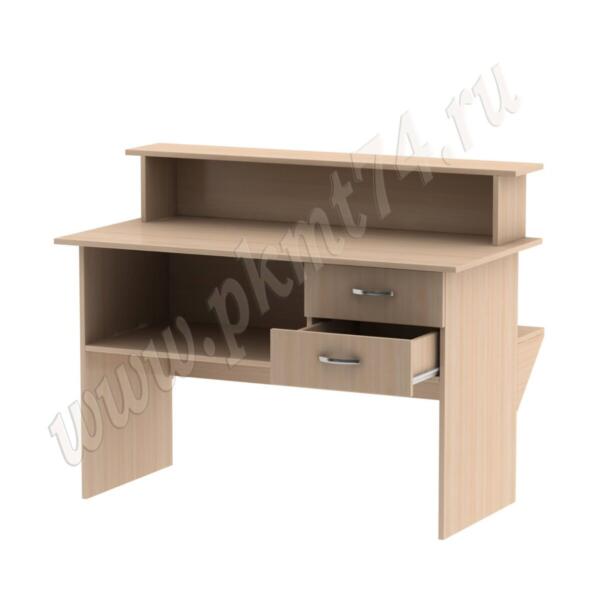 Стол кафедра с ящиками МТ 08-9 Дуб Молочный