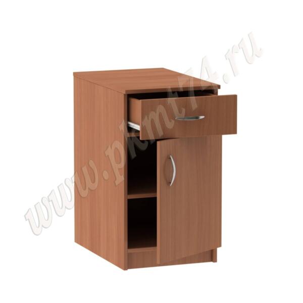 Тумба с выкатываемым ящиком полкой и дверкой МТ 09-5 Вишня Оксфорд