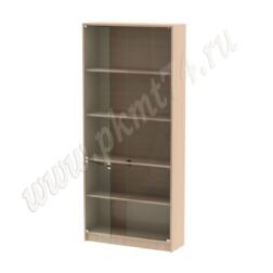 Шкаф витринный со стеклянными дверцами МТ 12-5 Дуб Молочный