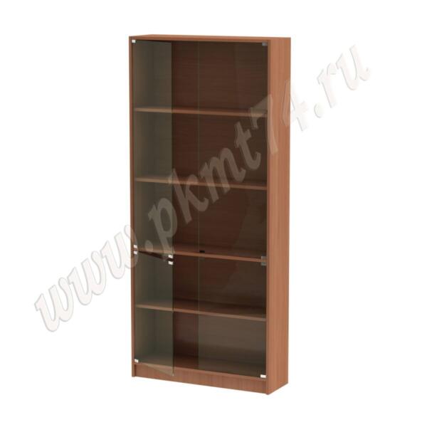 Шкаф витринный со стеклянными дверцами МТ 12-5 Вишня Оксфорд