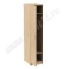 Шкаф для одежды с хромированной штангой трубой МТ 14-8 Клён Шкаф для одежды с хромированной штангой трубой МТ 14-8 Клён