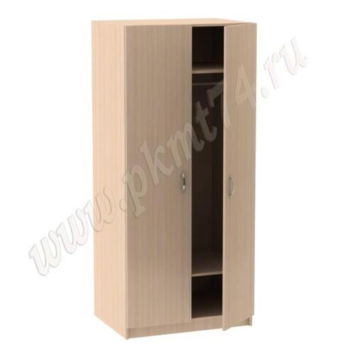 Шкаф для одежды со штангой и двумя полками МТ 14-9 Клён
