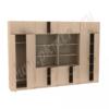 Набор из четырех шкафов с антресолями МТ 14-34-10 Дуб Молочный