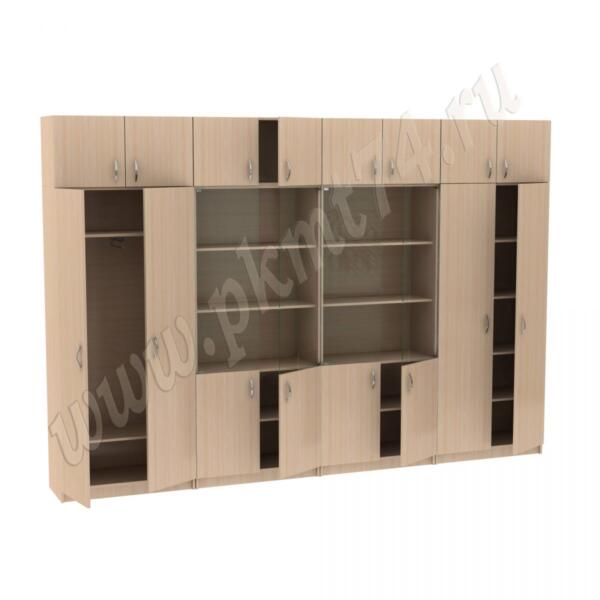 Набор из четырех шкафов с антресолями МТ 14-34-10 Дуб Молочный