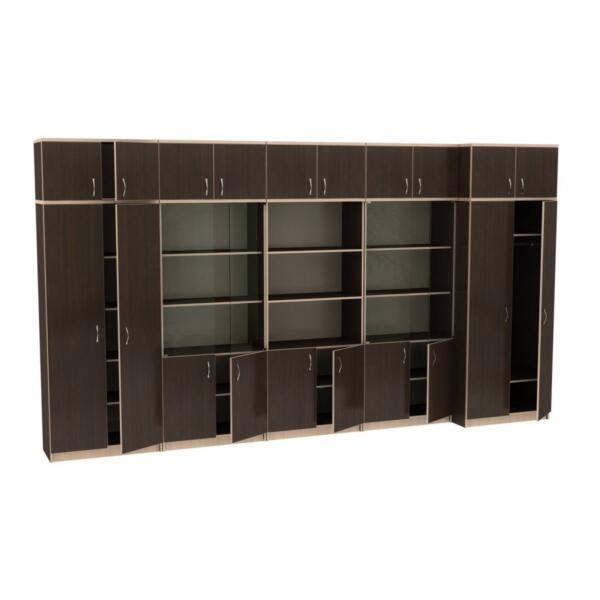 Набор шкафов для офиса МТ 14-34-12 Венге-Молочный