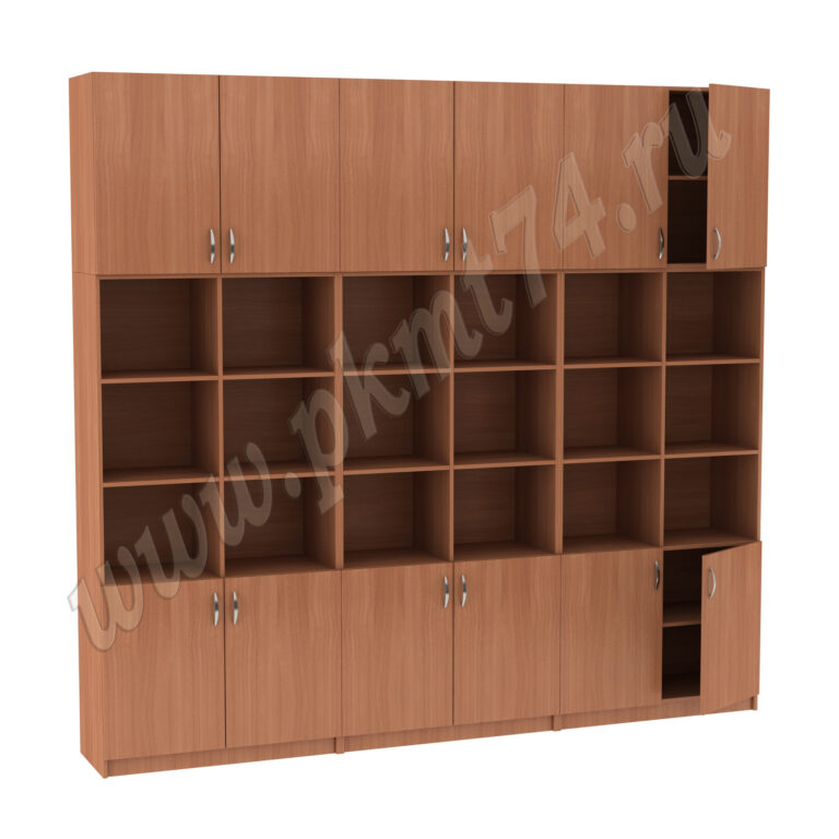 Набор шкафов с антресолями МТ 14-34-14 Вишня Оксфорд