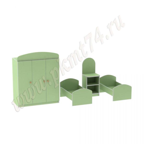 Спальная комната для кукол МТ 17-106 Салатовый