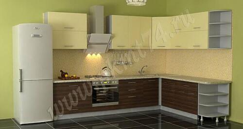 Большая угловая кухня