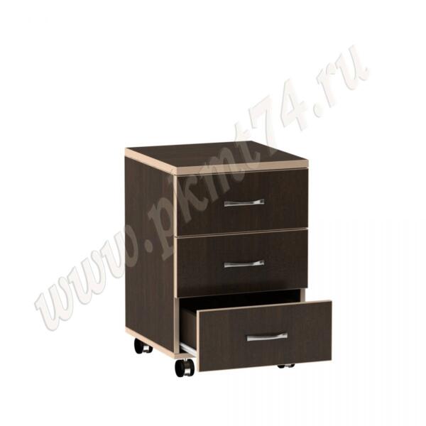 Тумба на колёсах для офиса МТ 09-10 Венге-Молочный Тумба на колёсах для офиса МТ 09-10 Венге-Молочный