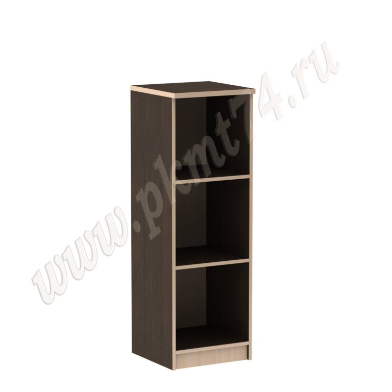 Пенал открытый с двумя полками МТ 13-1 Венге-Молочный Пенал открытый с двумя полками МТ 13-1 Венге-Молочный