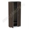 Шкаф для одежды сотрудников МТ 14-7 Венге-Алюминий