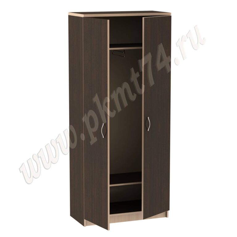 Шкаф для одежды сотрудников МТ 14-7 Венге-Молочный