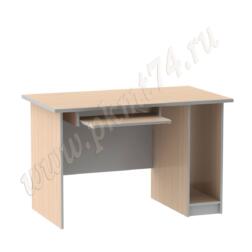 Стол офисный с подставкой под системный блок МТ 07-3 Мол-Алюм