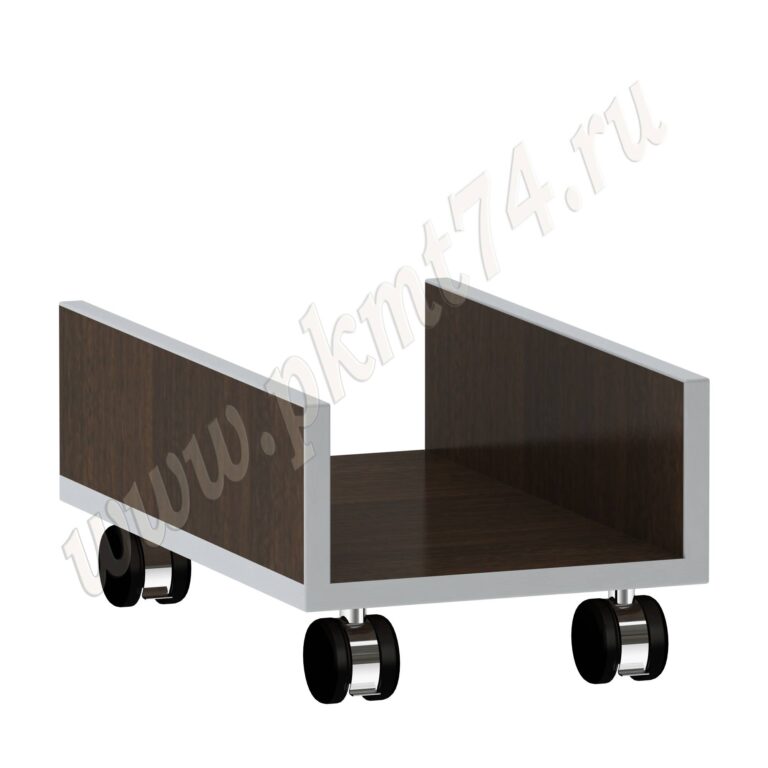 Подставка для системного блока МТ 07-5 Венге-Алюминий