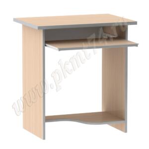 Компьютерный стол МТ 07-7 Молочный-Алюм Компьютерный стол МТ 07-7 Молочный-Алюм