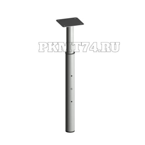 Опора телескопическая серая RAL 7035