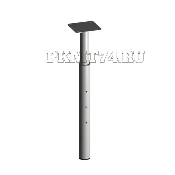 Опора телескопическая серая RAL 7035