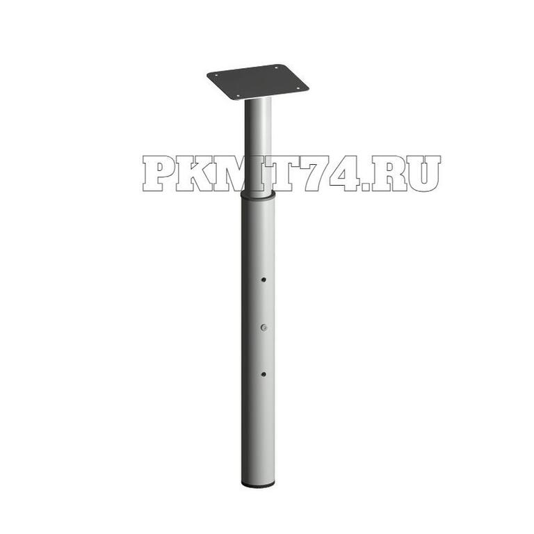 Опора телескопическая серая RAL 7035