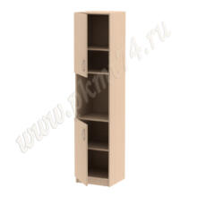 Пенал с двумя дверками и нишей МТ 13-12 дуб Молочный Пенал с двумя дверками и нишей МТ 13-12 дуб Молочный