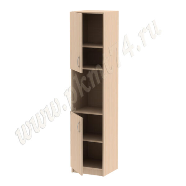 Пенал с двумя дверками и нишей МТ 13-12 дуб Молочный