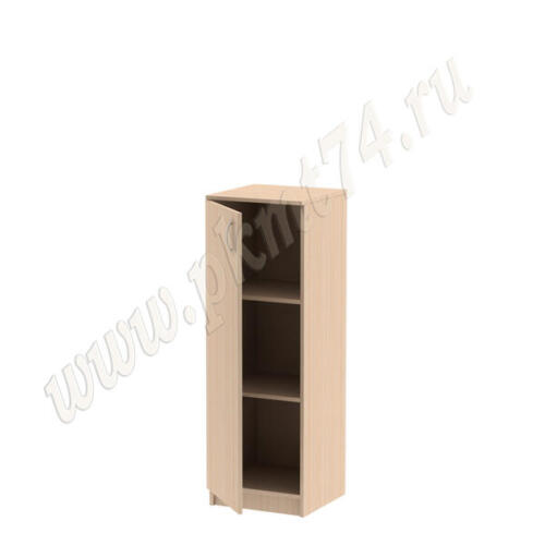 Пенал с двумя полками и дверкой МТ 13-5 дуб Молочный Пенал с двумя полками и дверкой МТ 13-5 дуб Молочный