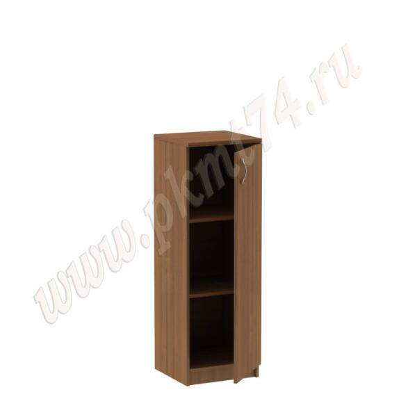 Пенал для офиса с двумя полками и дверкой МТ 13-5 Орех