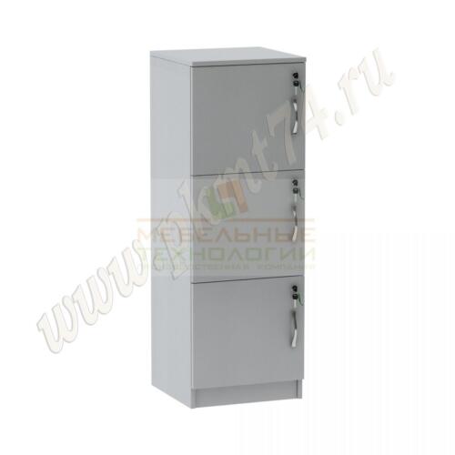 Пенал с ячейками для сумок МТ 13-26 Серый