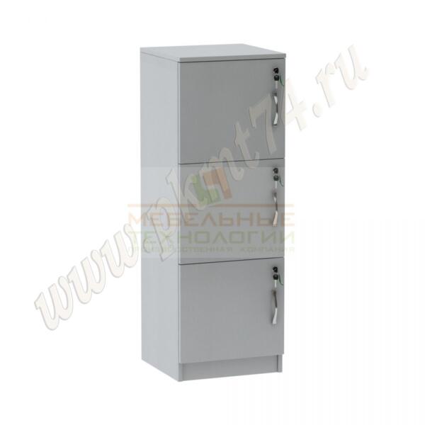 Пенал с ячейками для сумок МТ 13-26 Серый