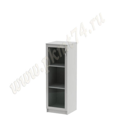 Пенал со стеклянной дверкой МТ 13-7 Серый Пенал со стеклянной дверкой МТ 13-7 Серый