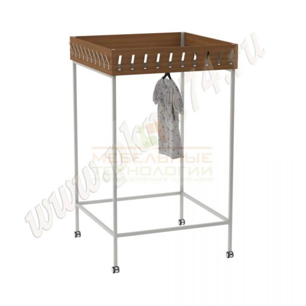 Вешалка гардеробная передвижная МТ 04-10 Орех Вешалка гардеробная передвижная МТ 04-10 Орех
