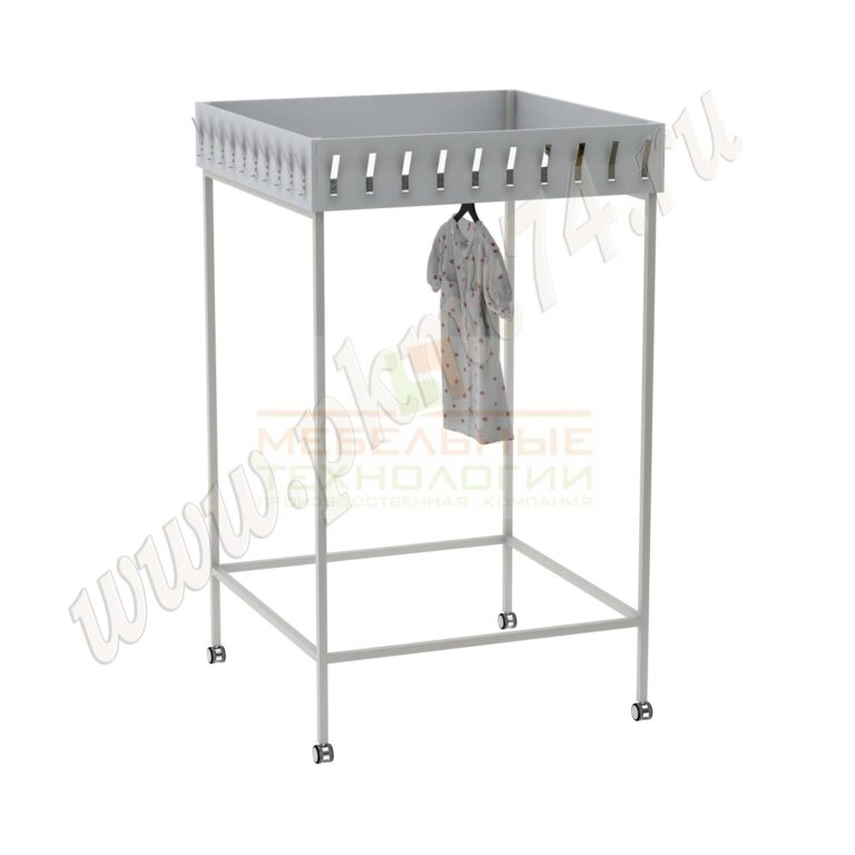 Вешалка гардеробная передвижная МТ 04-10 Серая