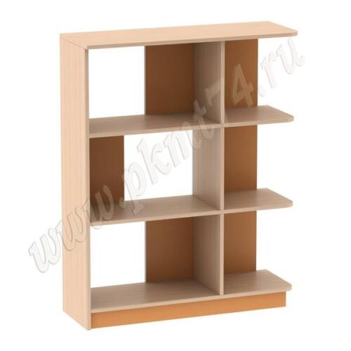 Полка для игрушек МТ 17-46 Дуб Молочный-Оранжевый Полка для игрушек МТ 17-46 Дуб Молочный-Оранжевый