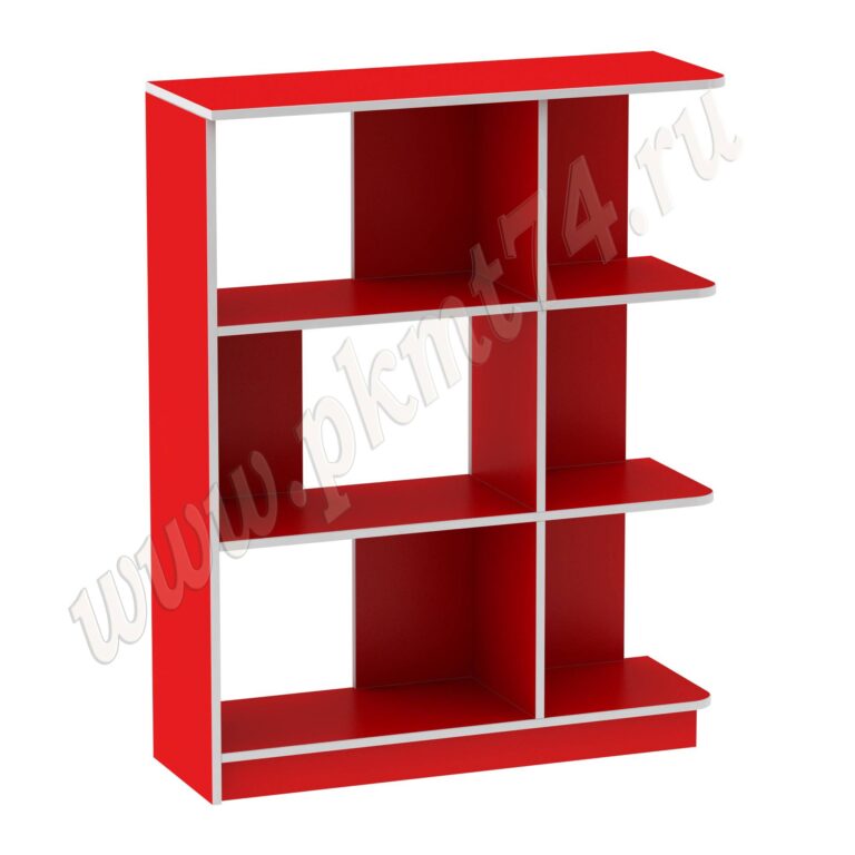 Полка для игрушек МТ 17-46 Красный