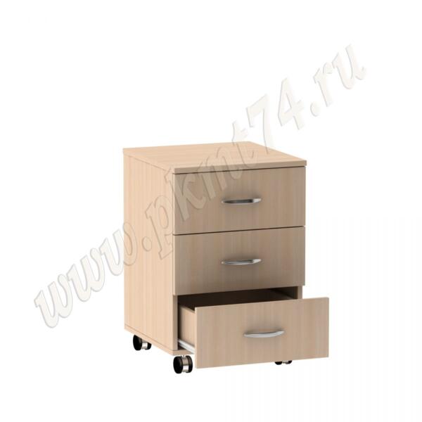 Прикроватная тумба с ящиками МТ 09-10 дуб Молочный