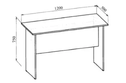Приставка к столу МТ 06-4 в линиях