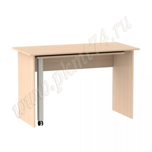 Раздвижной стол для общежития МТ 06-24 Дуб Молочный Раздвижной стол для общежития МТ 06-24 Дуб Молочный