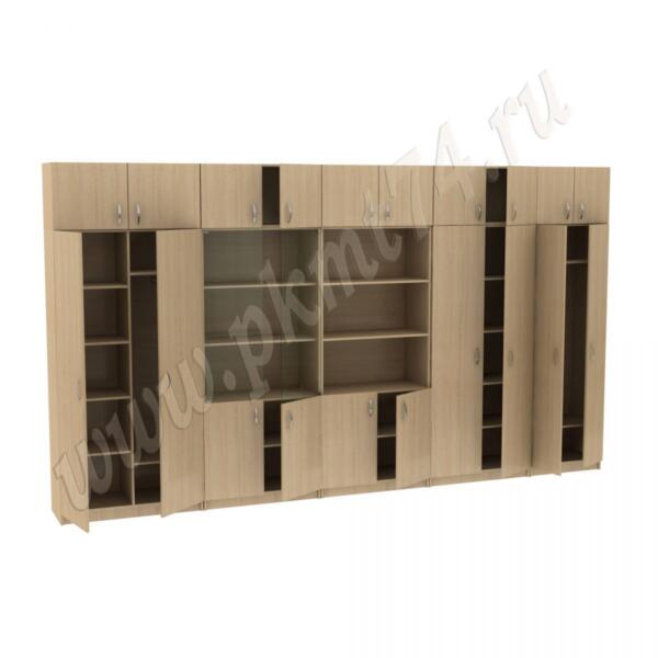 Секция из пяти шкафов с антресолями МТ 14-34-11 Клён