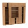 Секция из шкафов с антресолями МТ 14-34-9 Бук