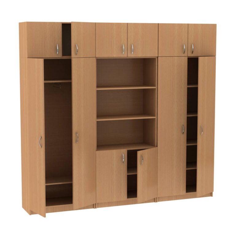 Секция из шкафов с антресолями МТ 14-34-9 Бук