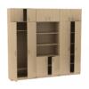 Секция из шкафов с антресолями МТ 14-34-9 Клён