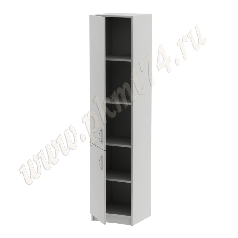 Пенал с четырьмя полками МТ 13-9 Серый Пенал с четырьмя полками МТ 13-9 Серый