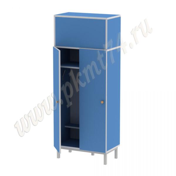 Шкаф детский на два отделения МТ 17-76 Голубой