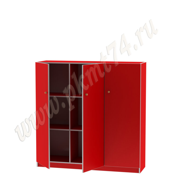 Шкаф для белья МТ 17-17 Красный