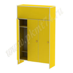 Шкаф для детей трехместный МТ 17-15 Желтый
