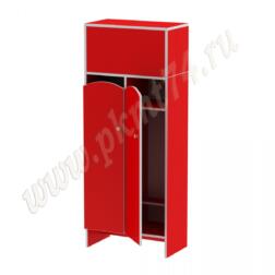 Шкаф для детской одежды МТ 17-98 Красный